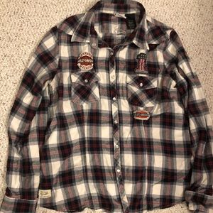 Harley-Davidson Plaid shirt
